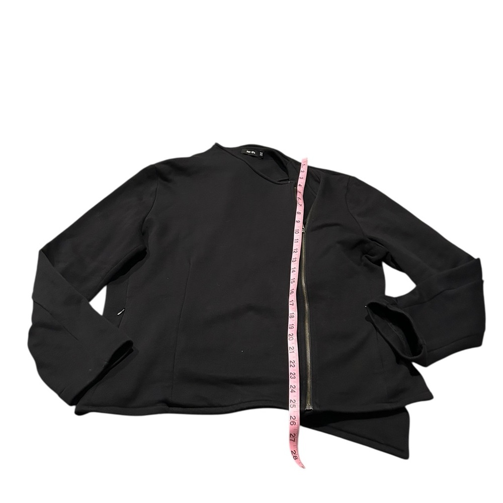 Saint + Sofia Cotton Biker Jacket - image 3
